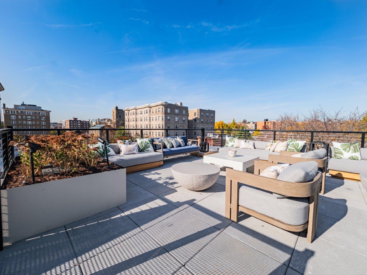 Capitol Rose Luxury Apartments in Washington, DC Rooftop Patio